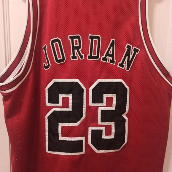 Michael Jordan Basketball Jersey Mens L Bulls Colorway Air Jordan - Picture 8 of 16